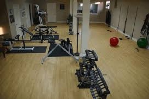 small fitness studio