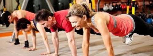 group fitness training