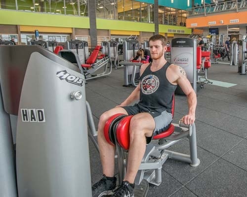 fitness center student